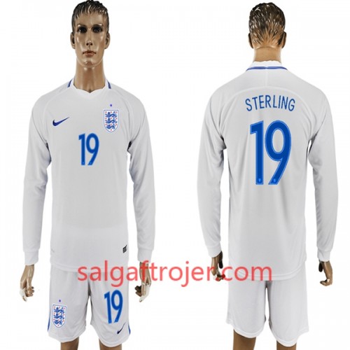 England Fodboldtrøjer Sterling 19 Hjemmebanesæt VM 2018 Langærmet England Fodboldtrøjer Sterling 19 Hjemmebanesæt VM 2018 Langærmet